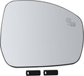 Carbhub Mirror Glass with Blind Spot Compatible with Land Rover Range Rover Discover 2013-2023 Right Side Mirror Glass Replaces LR051354