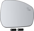 Carbhub Mirror Glass with Blind Spot Compatible with Land Rover Range Rover Discover 2013-2023 Right Side Mirror Glass Replaces LR051354