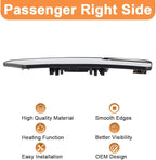 Senzeal Passenger Side Heated Mirror Glass Replacement for Ford Expedition 2012-2017 Lincoln Navigator 2012-2014 Blind Spot Mirror Glass CL1Z17K707A (Right Side)