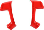 Linskip Steering Wheel Trim Covers Compatible with Avalanche/Suburban/Tahoe/Traverse/Silverado 1500 2500HD 3500HD & Yukon/Sierra & Cadillac Escalade 2007-2013 Red Interior Accessories