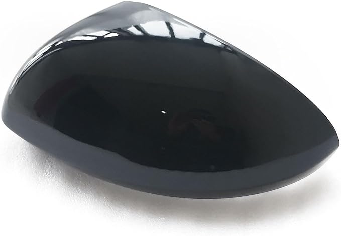 Rear View Mirror Cover Cap, For Nissan Altima 2019-2024 Glossy Black ABS Plastic Glossy Finish Left Driver Side Mirror Covers Caps Trim Replacement