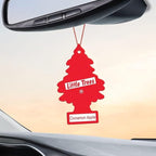 Car Freshner U1P10338 Little Trees Cinnamon Apple Air freshener, 24 Pack