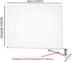 8-Pack Clear Shelf Dividers - Purse Organizer for Closet - Shelf Dividers for Closet Organization - Sweater Storage for Close