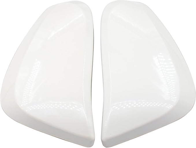 ApplianPar 2Pcs White Driver and Passenger Side Rearview Mirror Cover for RAV4 2013-2015 4Runner 2014-2023