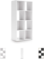 Signature Design by Ashley Onita Contemporary 8 Cube Organizer for Storage, Fits 10.5" by 10.5" by 11" H Storage Bins, Wood, 