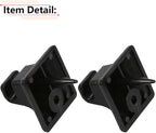 RLB-HILON 2PCS Sun Visor Retainer Clip Compatible with Ford Mustang 1985 to 2004 Year, Black Color