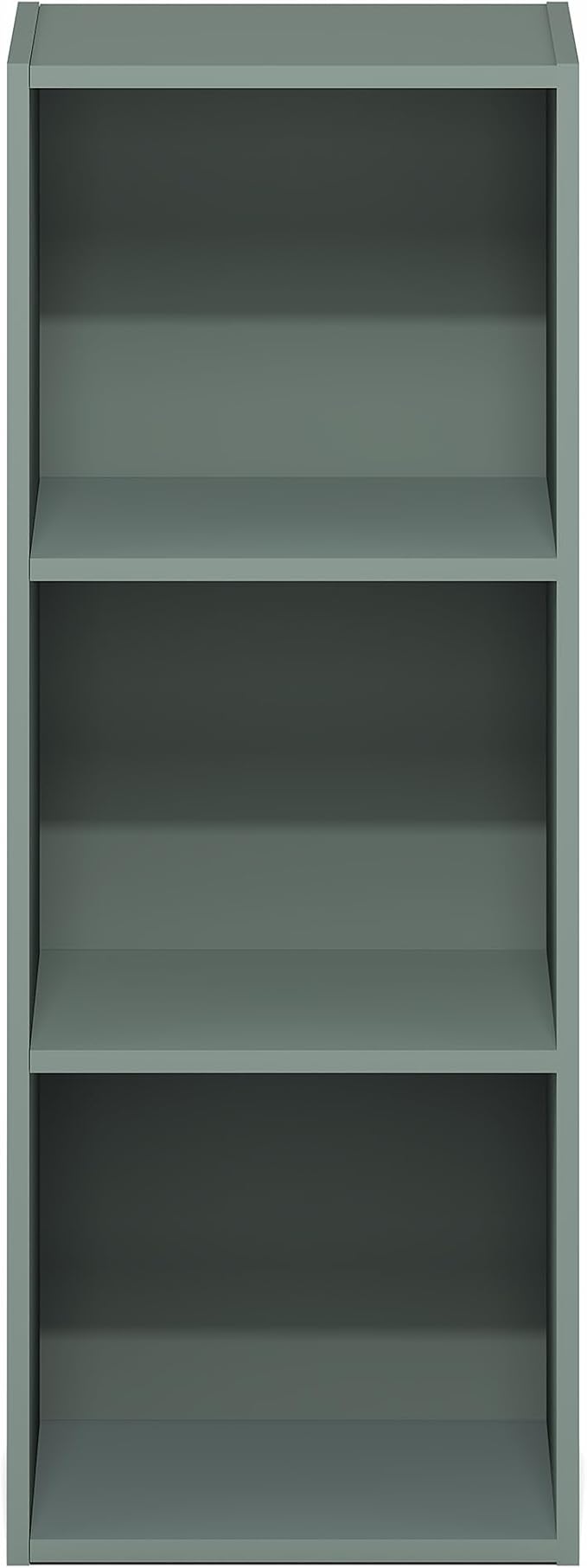 Furinno LUDER Book Shelf, 3-Cube Bookshelf, Bookcase with Open Shelves, 9.3 x 12 x 31.5, Easy Assembly, for Living Room, Bedr