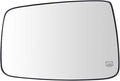 TRQ Driver Side Mirror Glass Heated Power Folding with Backing Plate For Factory Equipped Mirrors Only Compatible with 2010 D