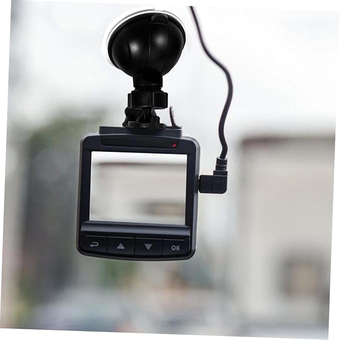 2Pcs Dash Cam Mount Holder with Rotation Mini Suction Cup Design for Stable Support Compatible with Various Car Cameras Secure Windshield Dashboard Installation
