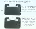Car Steering Wheel Desk for Laptop,Multipurpose Travel Car Accessories, Car Seat Stand Trays for Eating, Multipurpose Travel Car Accessories (Black)