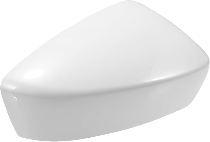 uxcell Front Right View Mirror Cover Trim Exterior Rear View Mirror Shell for Mazda 3 Axela M3 2017-2019 ABS White 1 Pcs