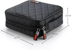 CCidea 40 Capacity CD/DVD Case Holder Portable Wallet Disc Storage Binder for Car, Home,Travel Carrying Organizer (Black) Specials