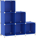 AWTATOS Cube Storage Organizer, 6 Cube Closet Organizers and Storage Shelves, DIY Stackable Bookshelf for Bedroom, Home, Admi