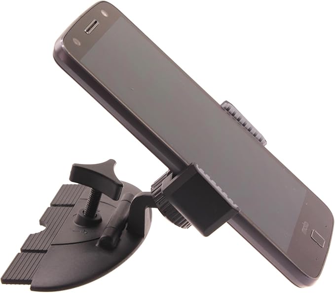 Selna Car Mount CD Slot Holder Compatible with Samsung Galaxy A16/A15/A14/A13 5G, Cradle Swivel Dock Strong Grip CD Player Slot