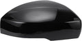 X AUTOHAUX Car Rear View Right Passenger Side Mirror Cover Cap Replacement Gloss Black for Range Rover 2013-2019, for Range Rover Sport 2014-2019, for Land Rover LR4 2014-2016