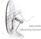 5 Inch Convex Round Mirror Blind Spot For Isuzu NPR NPR-HD NQR NRR FSR FVR FRR Truck Bus Atv Utv Adjustable Bracket