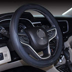 Mayco Bell 2019 New Microfiber Leather Car Extra Large Steering Wheel Cover for Big Trucks (18.3-18.7'', Black)