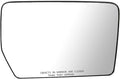 TRQ Passenger Side Mirror Glass Black Compatible with 2004-2010 Ford F150 2006-2008 Lincoln Mart LT FO1325125