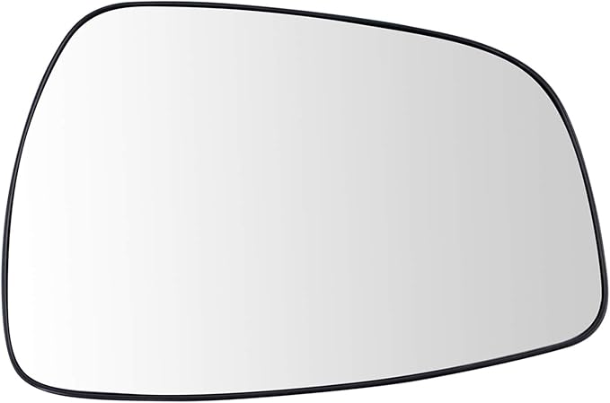 TRQ Driver Side Power Heated Mirror Glass Snap On Compatible with 2011 2012 2013 Hyundai Elantra 2012 2013 2014 2015 2016 201