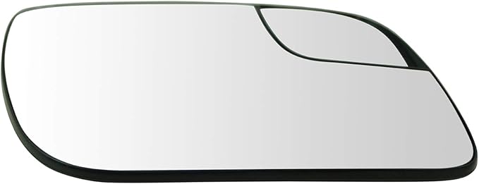 TRQ Passenger Side Mirror Glass Heated Compatible with 2011-2012 Ford Explorer 2013-2017 Police Interceptor Utility FO1325221