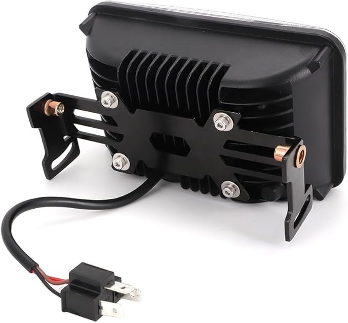 LED Headlight Light Bar Kit with Mounting Bracket for Suzuki DR650S DR650SE DRZ400 DRZ400S DRZ400SM - 4800LM High/Low Beam, 6