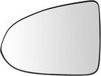 TRQ Driver Side Mirror Glass Heated For Factory Equipped & Aftermarket Mirrors Compatible with 2020-22 Hyundai Sonata