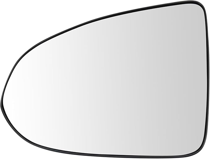 TRQ Driver Side Mirror Glass Heated For Factory Equipped & Aftermarket Mirrors Compatible with 2020-22 Hyundai Sonata