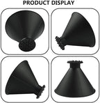 4 Pcs Ice Scrapers for Car Windshield, Magical Ice Snow Scrapers,Multifunctional Funnel Ice Scrapers for Car Windshield