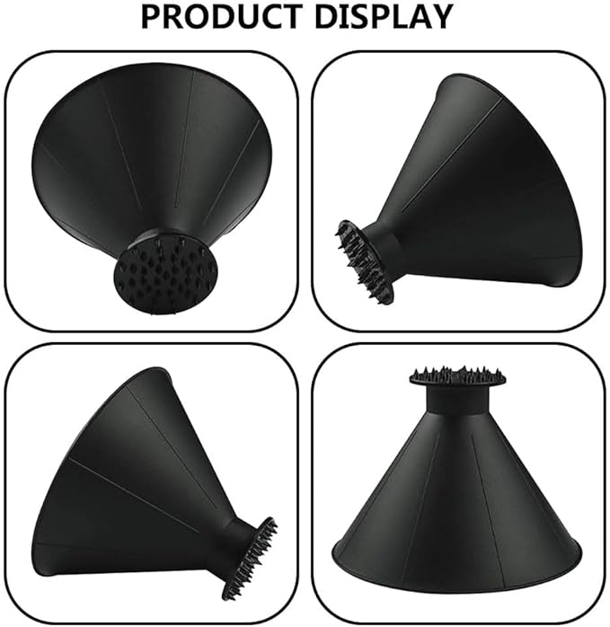 4 Pcs Ice Scrapers for Car Windshield, Magical Ice Snow Scrapers,Multifunctional Funnel Ice Scrapers for Car Windshield