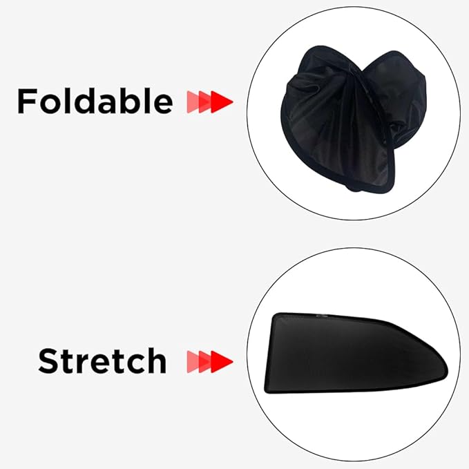 FEISHILINIYA Magnetic Side Windows Sunshades Curtain for Toyota for Camry 8th (2018-2023) Passenger Privacy Built-in Magnet Car Window Sun Shade for Camry ACCEOSSRIES