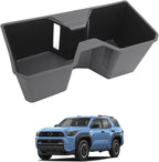 Cup Holder Inserts for 2025 Toyota 4Runner Center Console Cupholder Coaster Liner Replaces Mat for 4 Runner SUV Interior Accessories Black(Only for 2025)