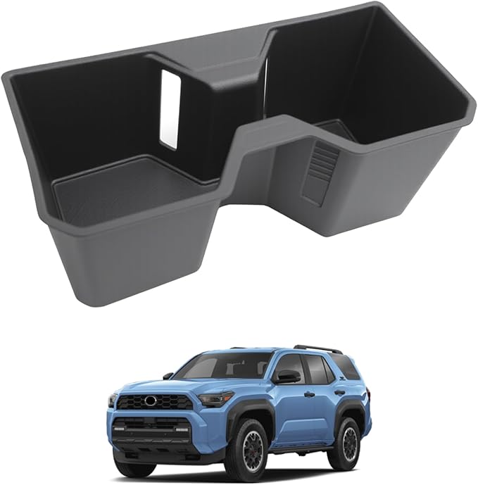 Cup Holder Inserts for 2025 Toyota 4Runner Center Console Cupholder Coaster Liner Replaces Mat for 4 Runner SUV Interior Accessories Black(Only for 2025)