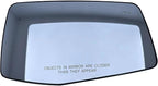 Replacement Passenger Right Side Mirror Glass Heated with BLIS(BLind Spot Light) and Back Plate for Chevrolet Silverado GMC Sierra from 2019 to 2023
