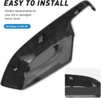 Three T Car Auto Side Rearview Mirror Lower Cover Cap Trim For Subaru Crosstrek 2013-2014,Impreza 2012-2014,Forester 2014-2018,Legacy 2013-2014,Outback 2013-2014,Driver Side(Left)