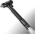 SINSEN Automotive Escape Tool, Window Breaker Seatbelt Cutter, Car Flashlight Safety Hammer, Emergency Kit Self Defense Acces