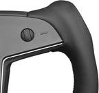 MEWANT Hand Stitched Tesla Model S Yoke Steering Wheel Cover Wrap for Tesla Model S 2021-2023 / Model X 2021-2023 Tesla Yoke Steering Wheel Accessories