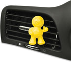Little Joe 96402-6PK Vanilla Scent Car Air Freshener Vent Clip, Fights Odors for up to 45 Days, Long-Lasting Freshness, Cute 