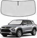 Windshield Sun Shade for Chevy Trailblazer 2021-2024 2025 2026 Sunshade Front Window Shade Custom Fit Trailblazer Accessories Sun Visor Foldable Shade Blocks UV Rays Accessories