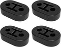 Exhaust Rubber Hanger, rubber muffler hangers. Rubber Insulator Bushing Mount, rubber exhaust mounts with 2 Holes 0.47 Inch, 