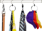Rolly Hanger® Closet Space Saver – Premium Rotating Aluminum Organizer for Belts, Ties, Hats & Handbags – Heavy Duty 360° Swi