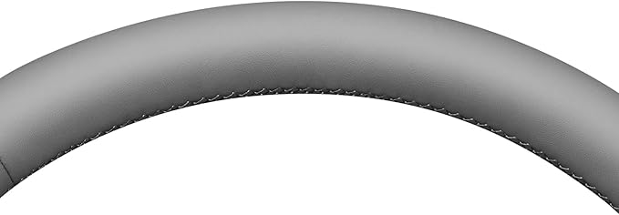 MEWANT Hand Stitch Steering Wheel Cover for Ford F150 F250 F350 Expedition 2018-2021 Ford F150 Truck Steering Wheel Wrap