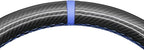 MEWANT Hand Stitch Genuine Leather Carbon Fiber Steering Wheel Cover for Ford F-150 F-250 F-350 F-450 F-550 F-600 F-650