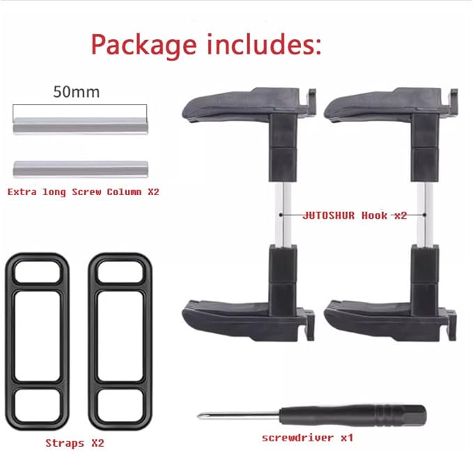 Bracket Rearview Mirror Dash Cam Holder - Convenient Replacement for Cracked or Broken Hook with Straps - Universal Accessories
