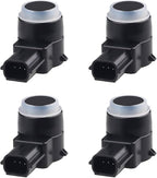 JDMON Compatible with 4Pcs Reverse Backup Parking Sensor Dodge Jeep Challenger, Charger, Ram 1500 Durango Grand Caravan Commander Grand Cherokee 1EW63AXRAA, 1EW63TZZAA