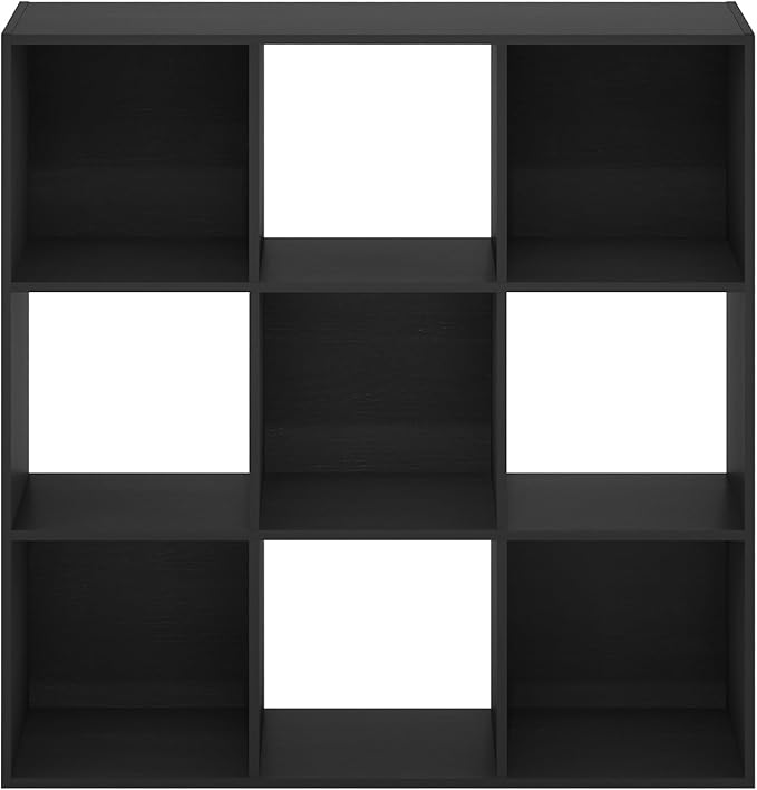 Furinno PELLI Closet Organizers and Storage, 9-Cube Closet Organizer, Open Shelf Closet Storage, for Wardrobe, Bedroom, Livin