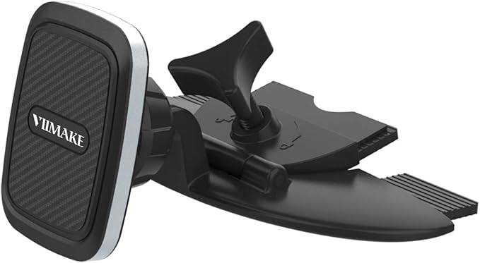 Car Phone Mount,Magnetic Cd Slot Car Mount Phone Holder 6 Magnet for iPhone 11 Pro Xs MAX XR XS X 8 7 Plus, Galaxy S10 S10+ S10e S9 Note 9 (Black)