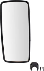 TRQ Driver and Passenger Side Mirror Assembly Set Manual Chrome Smooth Compatible with 2002-2006 Freightliner M2 100 2002-201