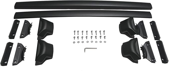 Roof Rack Cross Bars & Side Rail Kit for Honda CRV CR-V 2023-2026 – Durable Aluminum Alloy, Complete Set with 2 Cross Bars + 2 Side Rails, Secure Transport for Kayaks, Bikes, Cargo Carriers & Luggage