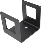 Generic Trailer Hitch Storage Bracket, Heavy Duty 2in Hitch Holder, Extended Rivets Storage Bracket for Secure Mounting, Ideal for 2in Ball Mount Hitches, Truck Bed, Garage Wall & RV