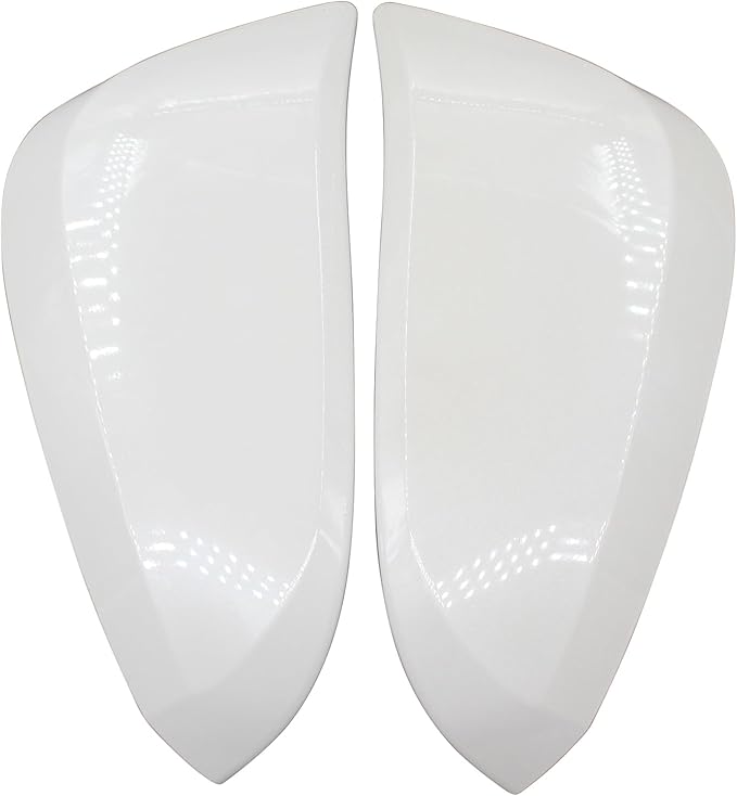 ApplianPar 2Pcs White Driver and Passenger Side Rearview Mirror Cover for RAV4 2013-2015 4Runner 2014-2023